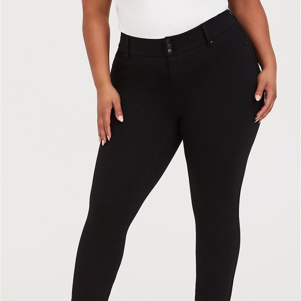 Black Studio Premium Ponte Stretch Jegging
